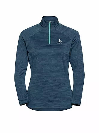 ODLO | Damen Ski Unterzieher Millennium Element 1/2 Zip | beere