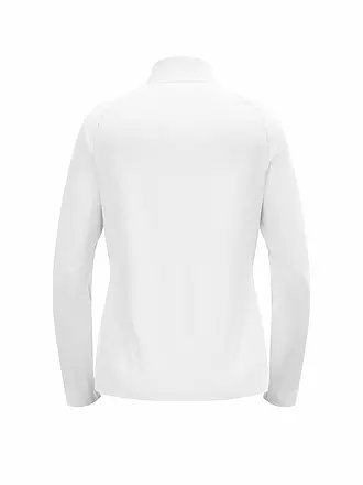 ODLO | Damen Unterzieh Zipshirt Besso Mid Layer | weiss