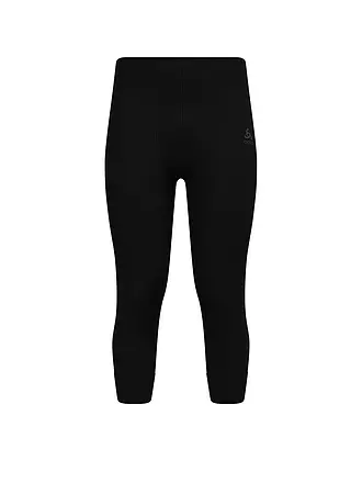 ODLO | Herren Funktionstight ACTIVE WARM ECO Base Layer 3/4 | schwarz