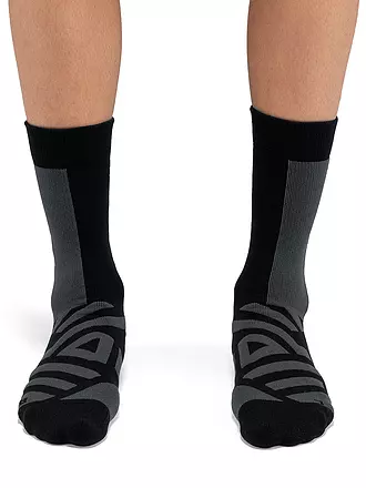 ON | Damen Laufsocken Performance High Sock | schwarz