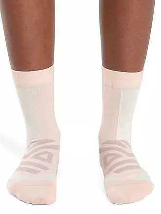 ON | Damen Laufsocken Performance High Sock | rosa