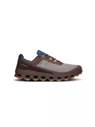 ON | Damen Traillaufschuhe Cloudvista Waterproof ZINC GRAPE | beere