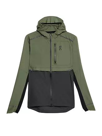 ON | Herren Laufjacke Weather | olive