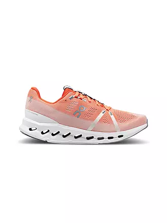 ON | Herren Laufschuhe Cloudsurfer FLAME WHITE | orange