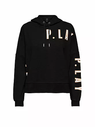 ONLY PLAY | Damen Fitnesshoodie Logoprint | weiss