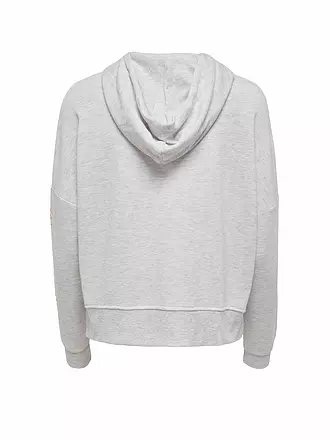 ONLY PLAY | Damen Fitnesshoodie Logoprint | schwarz