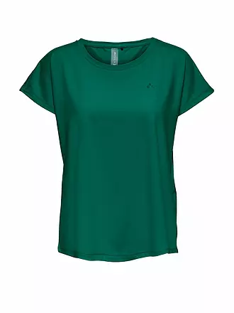 ONLY PLAY | Damen Fitnessshirt | dunkelgrün