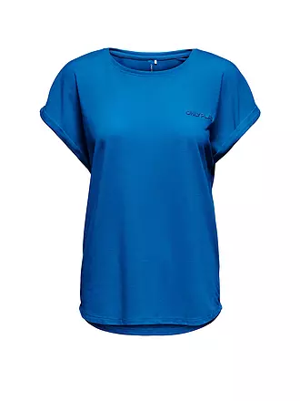 ONLY PLAY | Damen Shirt Onpfrei Logo | blau