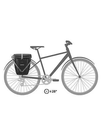 ORTLIEB | Packtasche Back Roller Pluss QL 2.2 | schwarz