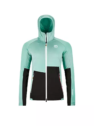 ORTOVOX | Damen Fleecejacke RIB Hoodie | mint