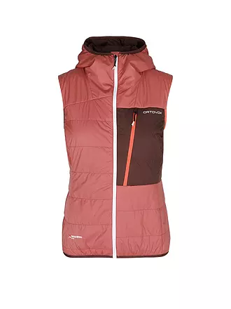 ORTOVOX | Damen Isolationsweste Piz Duan Swisswool | rot
