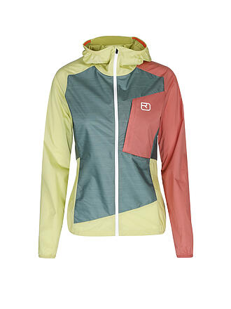 ORTOVOX | Damen Jacke Windbreaker Hoodie | dunkelblau