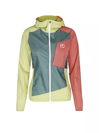 ORTOVOX | Damen Jacke Windbreaker Hoodie | 