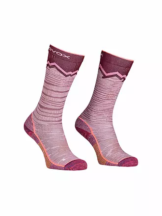 ORTOVOX | Damen Skitourensocken Tour Long Socks | rosa