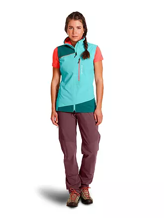 ORTOVOX | Damen Softshell Weste Pala | mint