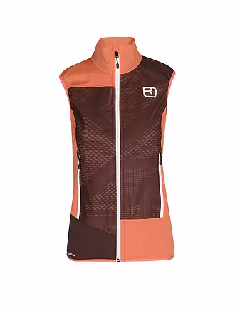 ORTOVOX | Damen Softshellweste Col Becchei | Koralle