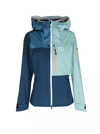 ORTOVOX | Damen Tourenjacke Ortler 3L Hoodie | dunkelrot