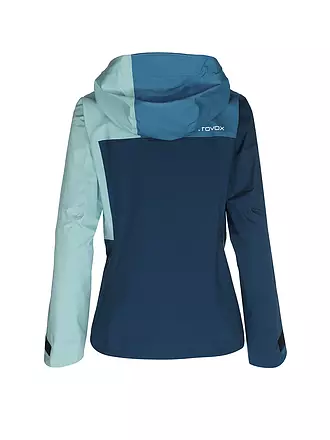 ORTOVOX | Damen Tourenjacke Ortler 3L Hoodie | dunkelrot