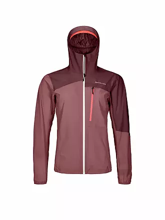 ORTOVOX | Damen Wanderjacke Civetta 2,5L | dunkelrot