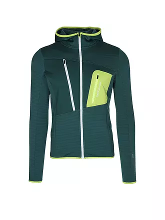 ORTOVOX | Herren Fleecejacke Fleece Grid Hoodie | kupfer