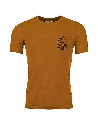 ORTOVOX | Herren Funktionsshirt 120 Cool Tec MTN | orange