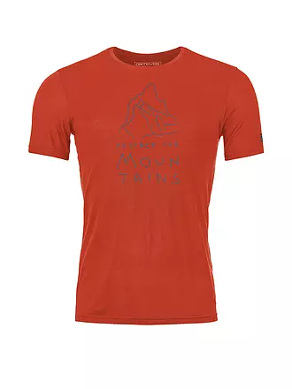 ORTOVOX | Herren Funktionsshirt 150 Cool Mountain Protector | rot