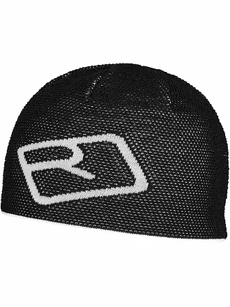 ORTOVOX | Mütze Merino Logo Knit | schwarz