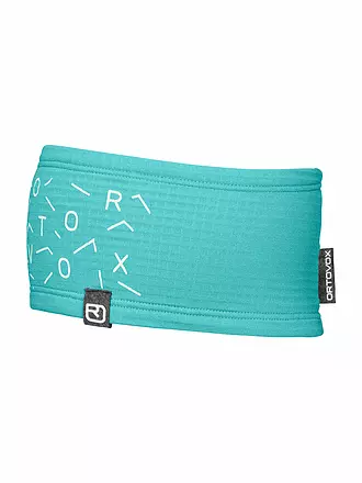ORTOVOX | Stirnband Fleece Light Grid | türkis
