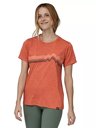 PATAGONIA | Damen Funktionsshirt Capilene Cool Daily Graphic | olive