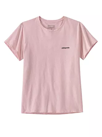 PATAGONIA | Damen T-Shirt P-6 Logo Responsibili | rosa