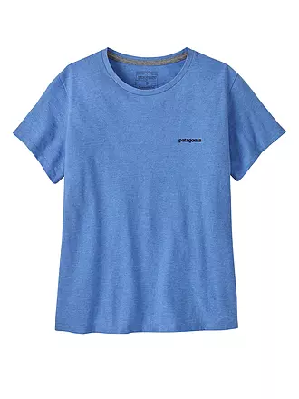 PATAGONIA | Damen T-Shirt P-6 Logo Responsibili-Tee | blau