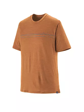 PATAGONIA | Herren Funktionsshirt Capilene® Cool Merino Graphic | olive