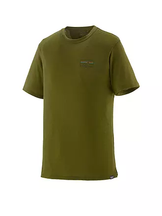 PATAGONIA | Herren Funktionsshirt Capilene® Cool Merino Graphic | olive