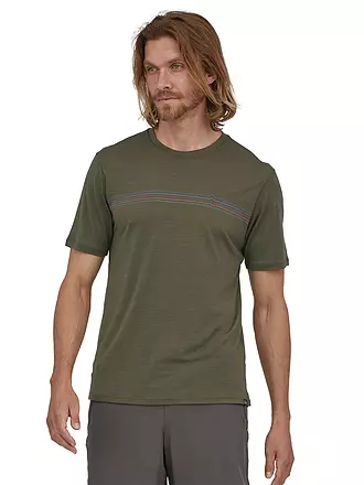 PATAGONIA | Herren Funktionsshirt Capilene® Cool Merino Graphic | kupfer