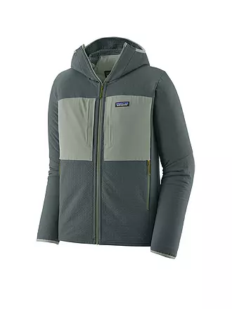 PATAGONIA | Herren Softshelljacke R2® TechFace Hoodie | grau