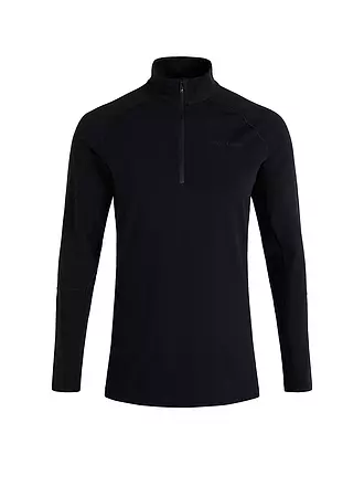 PEAK PERFORMANCE | Herren Unterzieh Zipshirt Magic | schwarz