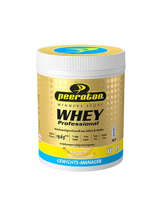 PEEROTON | WHEY Professional myProtein Shake Banane 350g | keine Farbe