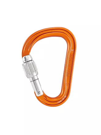 PETZL | Karabiner Attache Screw-Lock | orange