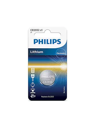 PHILIPS | Batterie CR2032 3V | silber