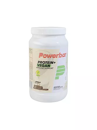 POWER BAR | Getränkepulver Protein+Vegan Immune 570g Kaffee/Milch | weiss