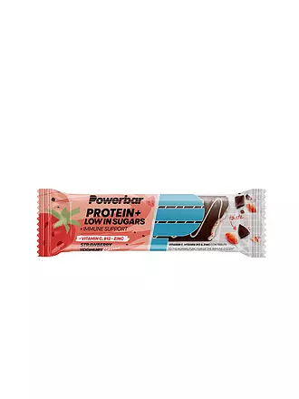 POWER BAR | Protein+ Low in Sugars Immune Support Riegel Peach Yoghurt | gelb