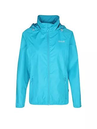 PRO-X ELEMENTS | Damen Regenjacke Packable | türkis