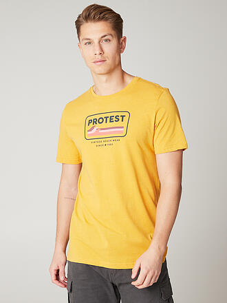 PROTEST | Herren Beachshirt Prtcaarlo | gelb