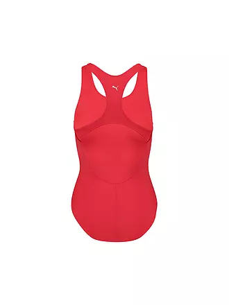 PUMA | Damen Badeanzug Racerback | schwarz