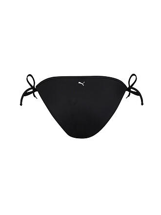 PUMA | Damen Bikinihose mit seitlicher Schnürung | schwarz