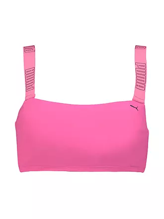 PUMA | Damen Bikinioberteil Bandeau | pink