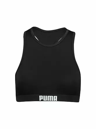 PUMA | Damen Bikinioberteil Racerback | schwarz