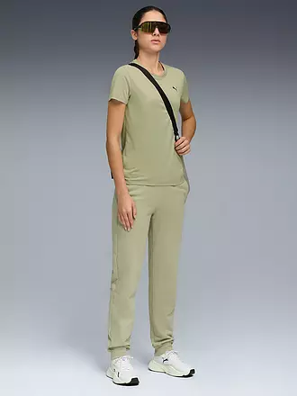 PUMA | Damen Fitnessshirt Essential Crew | hellgrün