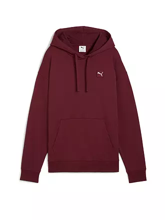 PUMA | Damen Hoodie Elevated Comfort | dunkelrot