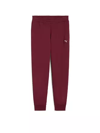 PUMA | Damen Jogginghose  ESS ELEVATED | dunkelrot